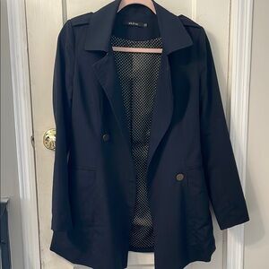 Navy Women's Trench Coat